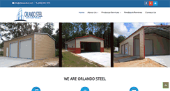 Desktop Screenshot of orlandosteel.com